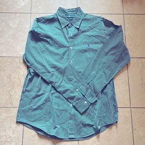 Kelly Green Ralph Lauren Dress Shirt